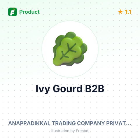Fresh Ivy Gourd – summary card, no photo uploaded yet