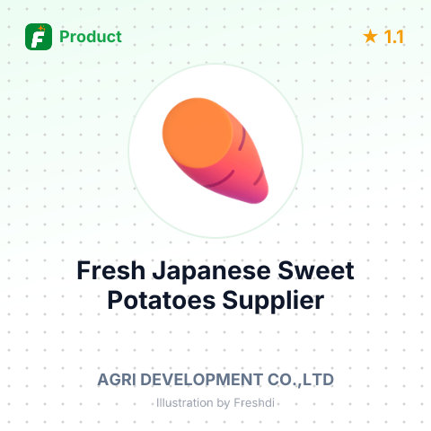 Fresh Japanese Sweet Potatoes – summary card, no photo uploaded yet