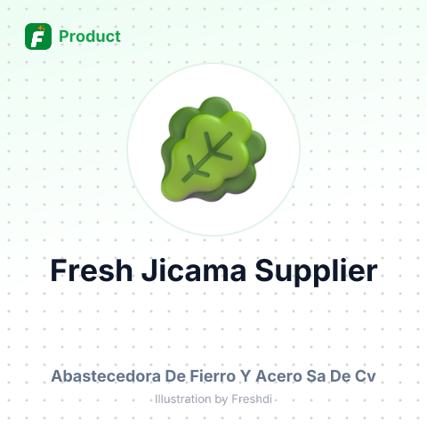 Fresh Jicama – summary card, no photo uploaded yet