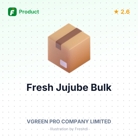 Fresh Jujube – summary card, no photo uploaded yet