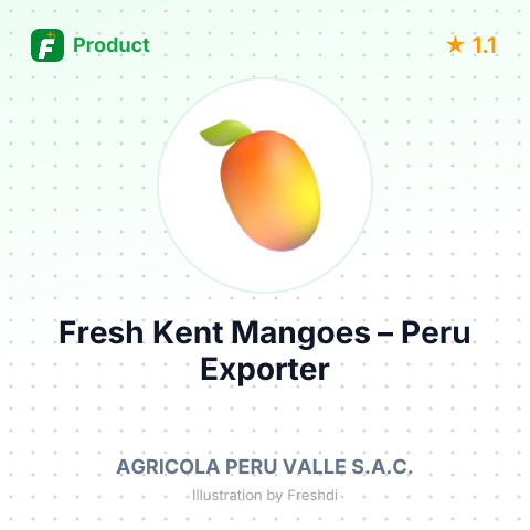 Fresh Kent Mangoes – summary card, no photo uploaded yet