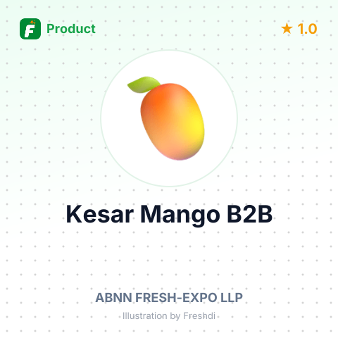 Fresh Kesar Mango – summary card, no photo uploaded yet