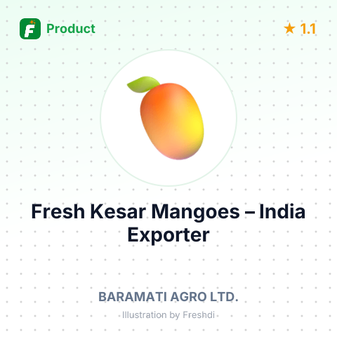 Fresh Kesar Mangoes – summary card, no photo uploaded yet