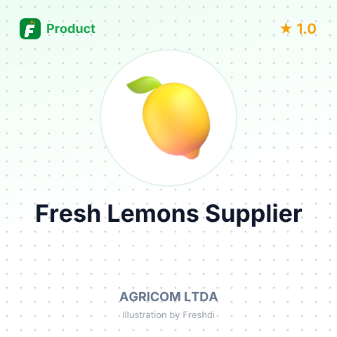 Fresh Lemons – summary card, no photo uploaded yet