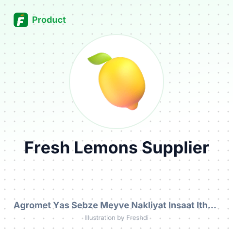 Fresh Lemons (Citrus Limon) – product summary card, no photo uploaded yet
