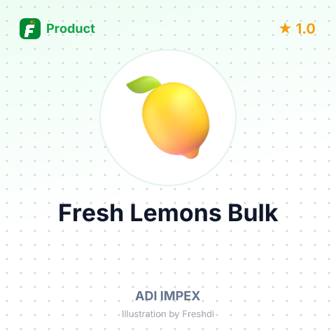 Fresh Lemons – summary card, no photo uploaded yet