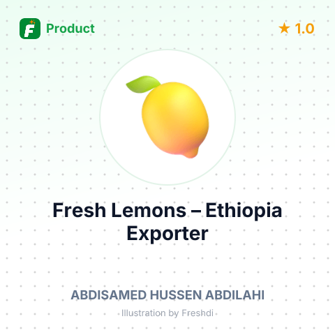 Fresh Lemons – summary card, no photo uploaded yet