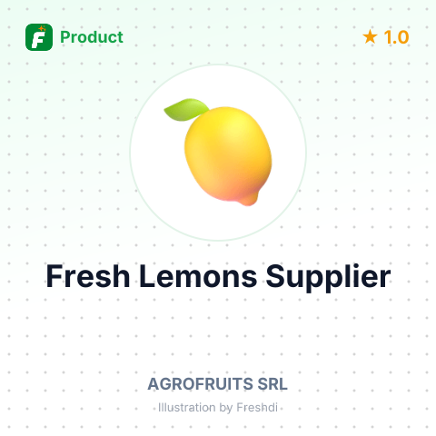 Fresh Lemons – summary card, no photo uploaded yet
