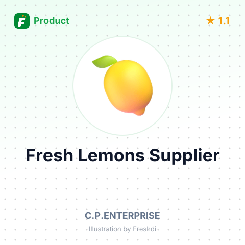 Fresh Lemons – summary card, no photo uploaded yet