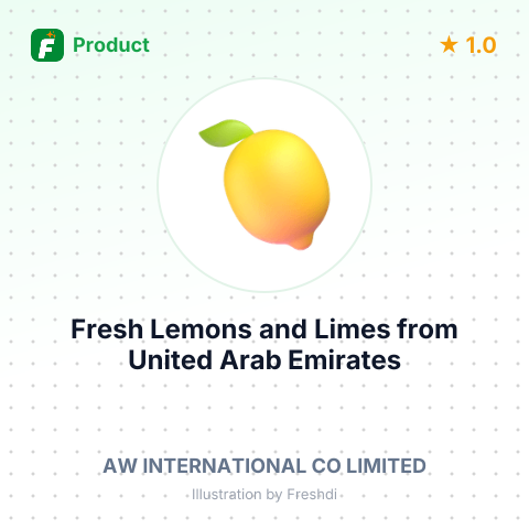 Fresh Lemons and Limes – summary card, no photo uploaded yet
