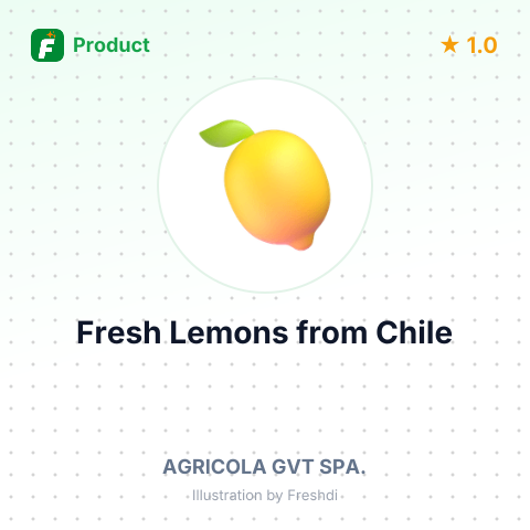 Fresh Lemons – summary card, no photo uploaded yet