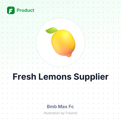 Fresh Lemons – summary card, no photo uploaded yet