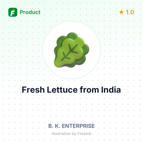 Fresh Lettuce – summary card, no photo uploaded yet