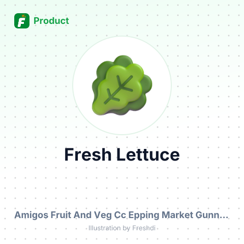 Fresh Lettuce – summary card, no photo uploaded yet