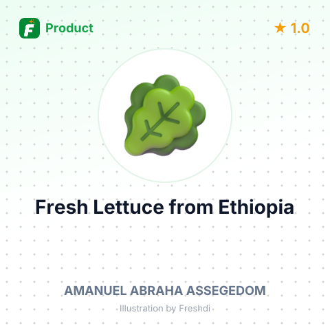 Fresh Lettuce – summary card, no photo uploaded yet