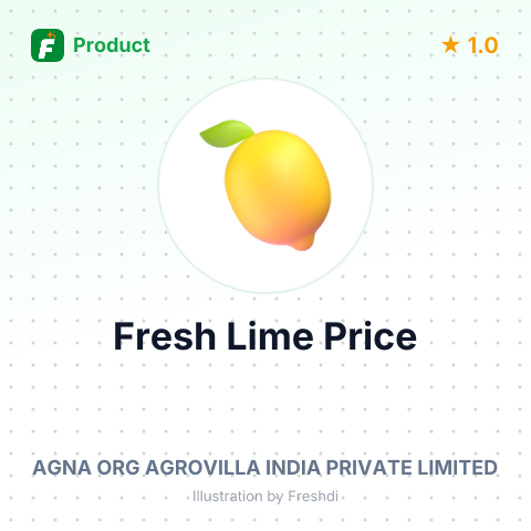 Fresh Lime – summary card, no photo uploaded yet
