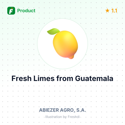 Fresh Limes – summary card, no photo uploaded yet