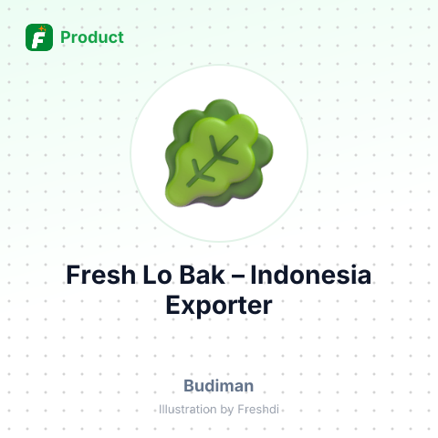 Fresh Lo Bak (Chinese Radish) – summary card, no photo uploaded yet
