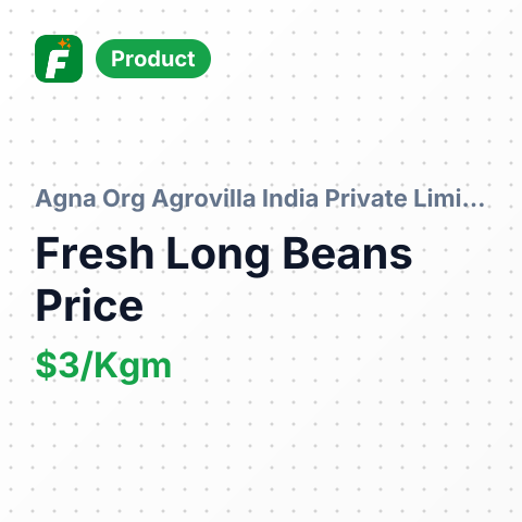 Fresh Long Beans – summary card, no photo uploaded yet