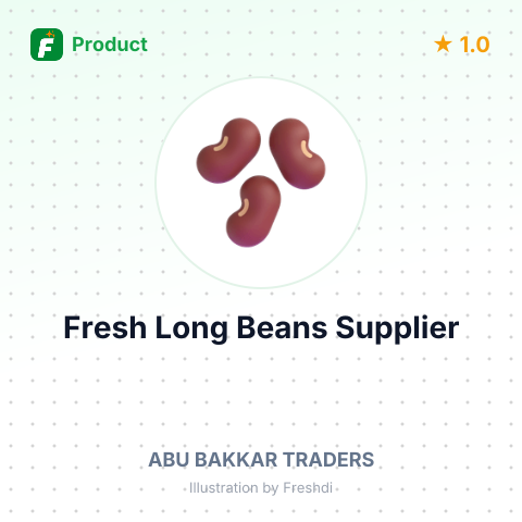 Fresh Long Beans – summary card, no photo uploaded yet