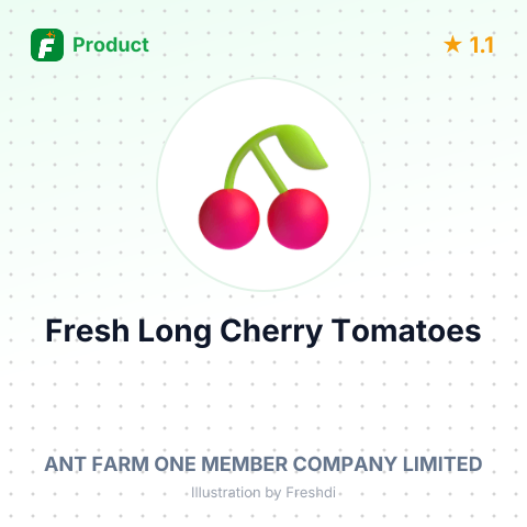 Fresh Long Cherry Tomatoes – summary card, no photo uploaded yet
