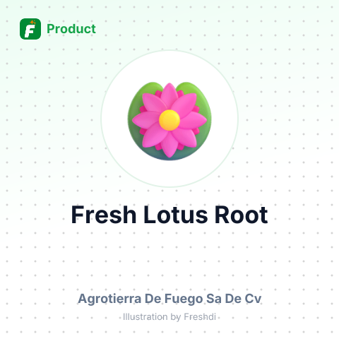 Fresh Lotus Root – summary card, no photo uploaded yet