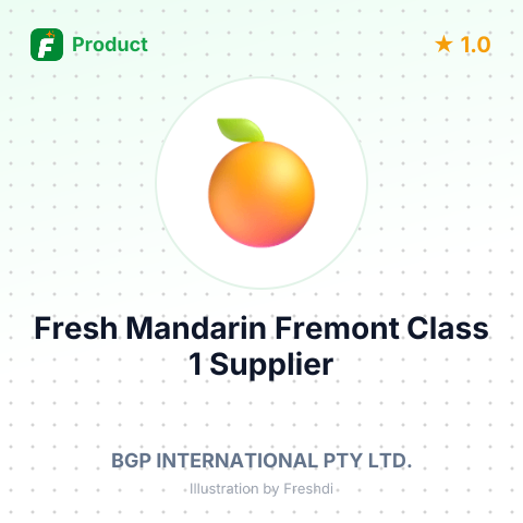 Fresh Mandarin Fremont Class 1 – summary card, no photo uploaded yet