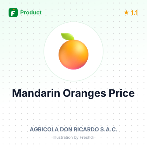 Fresh Mandarin Oranges – summary card, no photo uploaded yet