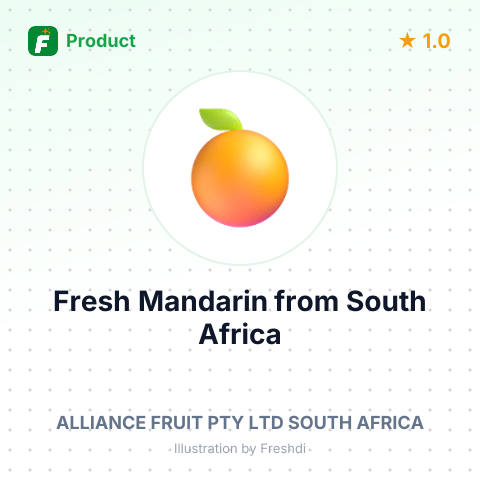 Fresh Mandarin – summary card, no photo uploaded yet