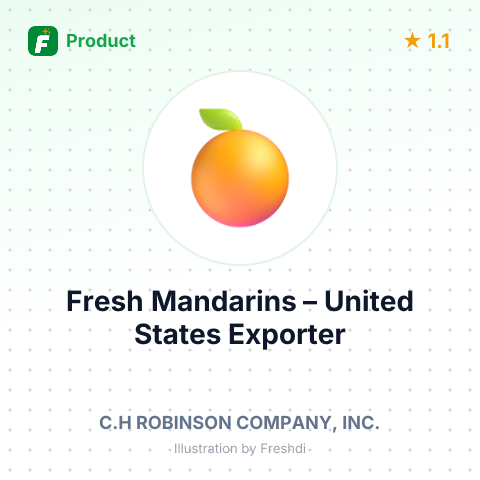 Fresh Mandarins – summary card, no photo uploaded yet