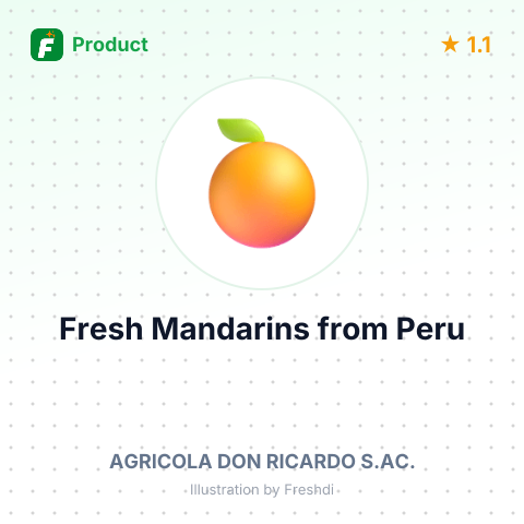 Fresh Mandarins – summary card, no photo uploaded yet