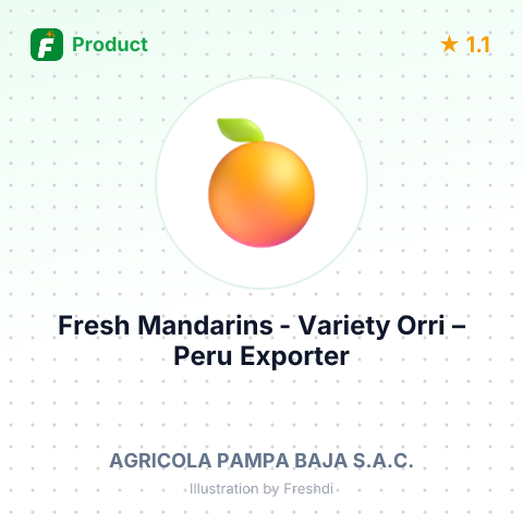 Fresh Mandarins - Variety Orri – summary card, no photo uploaded yet