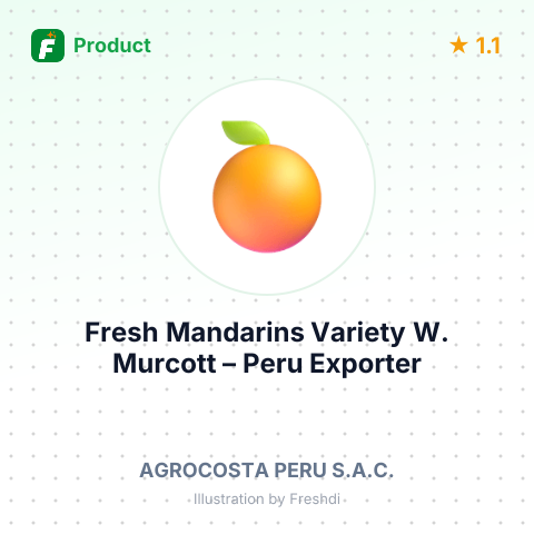 Fresh Mandarins Variety W. Murcott – summary card, no photo uploaded yet