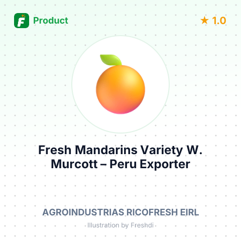 Fresh Mandarins Variety W. Murcott – summary card, no photo uploaded yet
