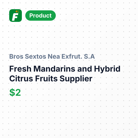 Fresh Mandarins and Hybrid Citrus Fruits – summary card, no photo uploaded yet