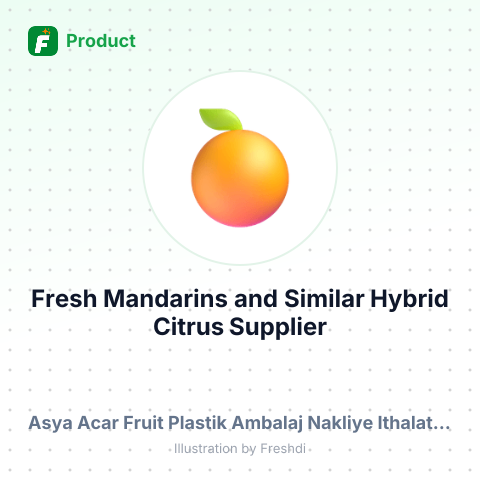 Fresh Mandarins and Similar Hybrid Citrus – product summary card, no photo uploaded yet