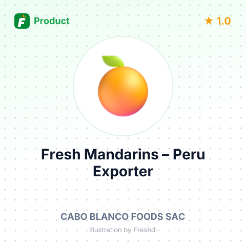 Fresh Mandarins – summary card, no photo uploaded yet