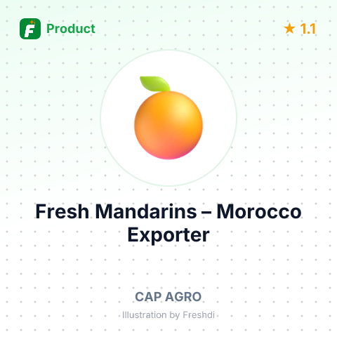 Fresh Mandarins – product summary card, no photo uploaded yet