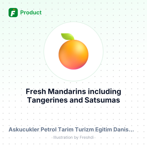 Fresh Mandarins including Tangerines and Satsumas – summary card, no photo uploaded yet