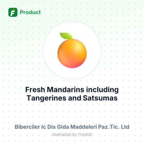 Fresh Mandarins, including Tangerines and Satsumas – summary card, no photo uploaded yet