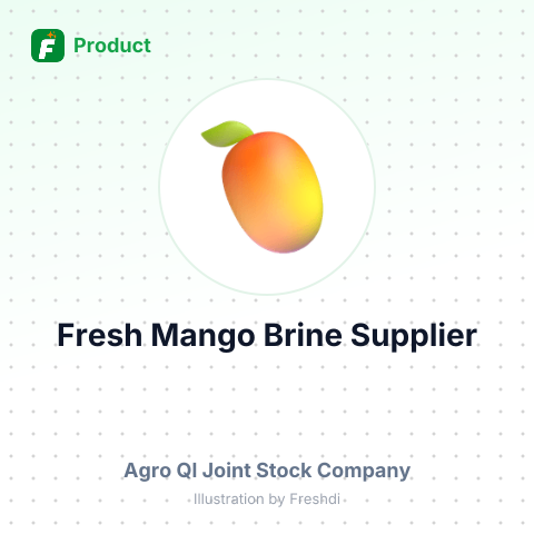 Fresh Mango Brine – summary card, no photo uploaded yet