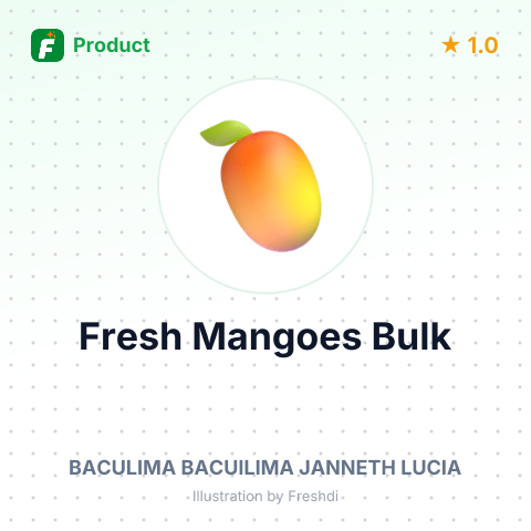Fresh Mangoes – summary card, no photo uploaded yet