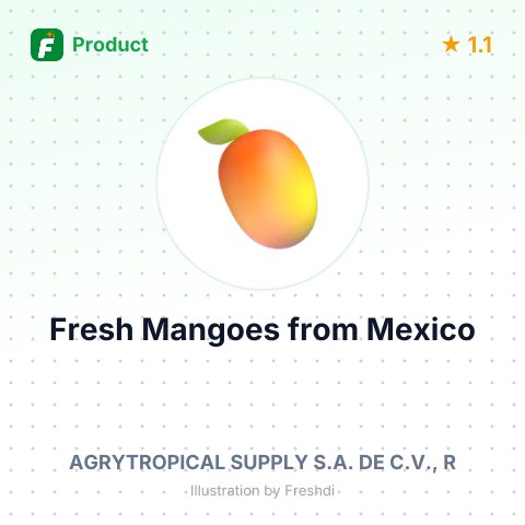 Fresh Mangoes – summary card, no photo uploaded yet