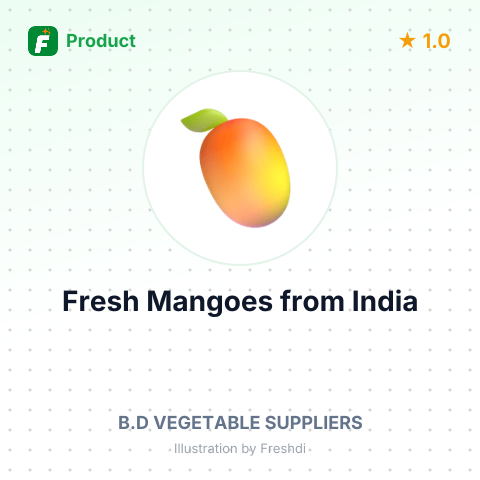 Fresh Mangoes – summary card, no photo uploaded yet