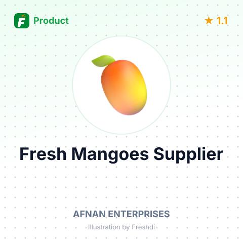 Fresh Mangoes – summary card, no photo uploaded yet
