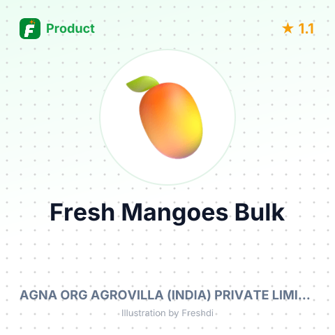 Fresh Mangoes – summary card, no photo uploaded yet
