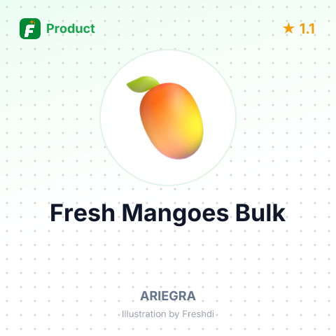 Fresh Mangoes – summary card, no photo uploaded yet