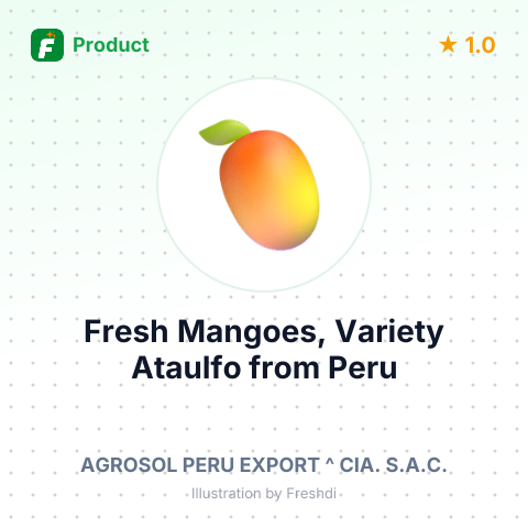 Fresh Mangoes, Variety Ataulfo – summary card, no photo uploaded yet