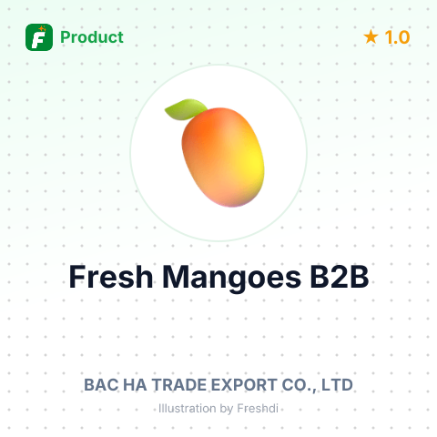 Fresh Mangoes from Vietnam – summary card, no photo uploaded yet