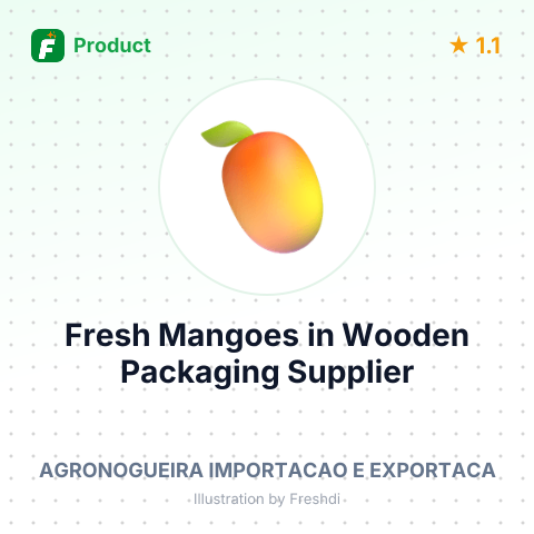 Fresh Mangoes in Wooden Packaging – summary card, no photo uploaded yet
